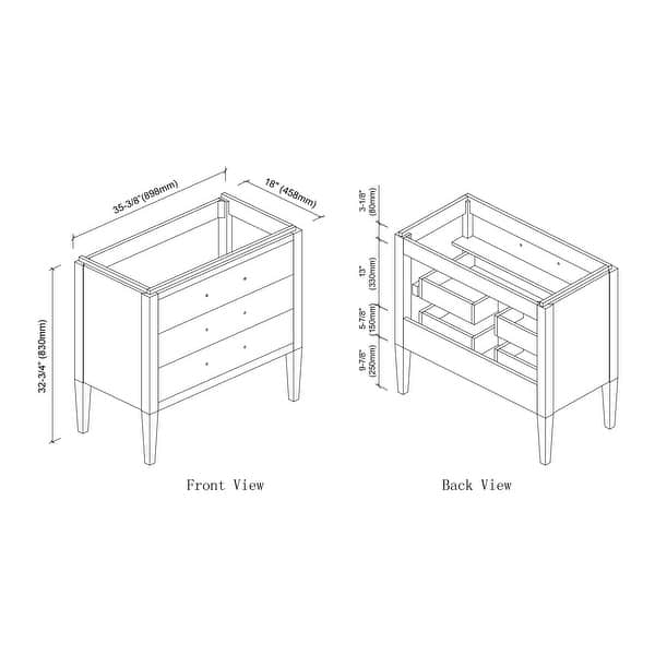 Ayer 36" Single Bathroom Vanity Set Bed Bath & Beyond 32517443